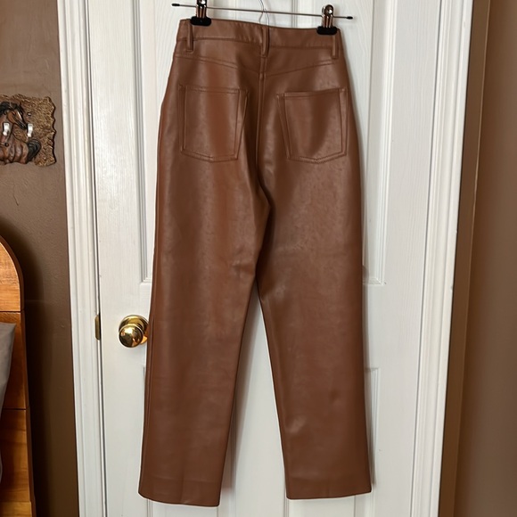 Wilfred Fake Leather Pants - Picture 2 of 3